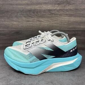 New Balance Fuelcell Supercomp Elite V4 Sneakers Mens Size 8.5 2E Wide White Tea